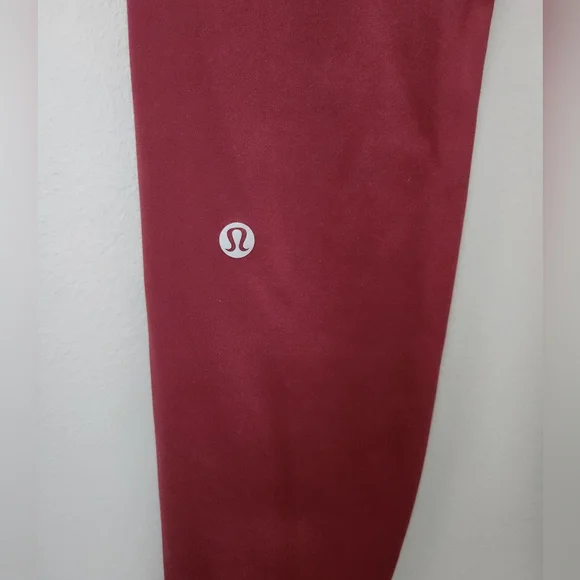 Lululemon Wunder Train Leggings Maroon Size 8 - Picture 4 of 8